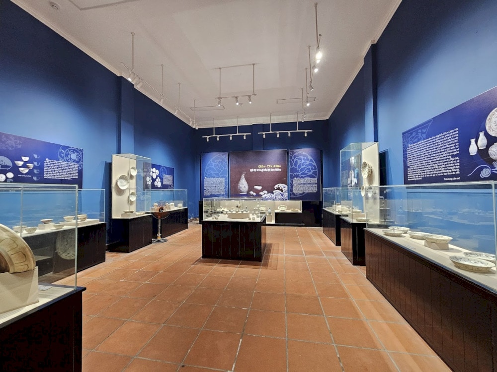 The exhibition space